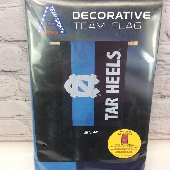 North Carolina UNC Tar Heels 28 inch x 44 inch 2 Sided Flag NEW - Picture 10 of 11